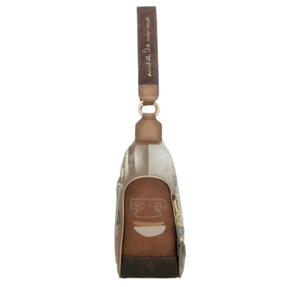 ANEKKE Mala de Ombro Muse 42702-136 Castanha | Ref. 280.42702-136