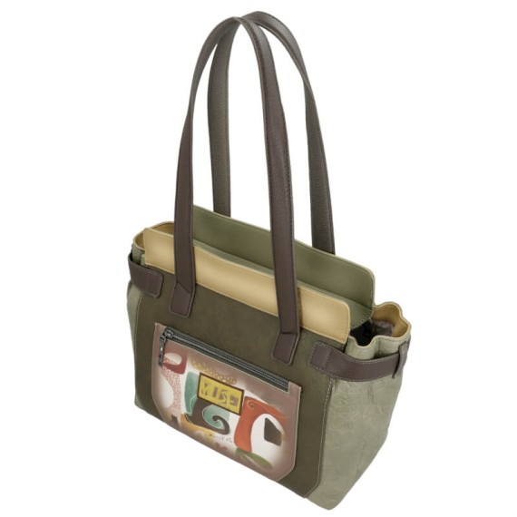 ANEKKE Mala de Ombro Tote Muse Verde Azeitona | Ref. 280.42702-389