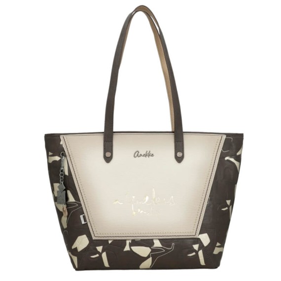 ANEKKE Mala de Ombro Tote Bloom Castanha | Ref. 280.42722-423