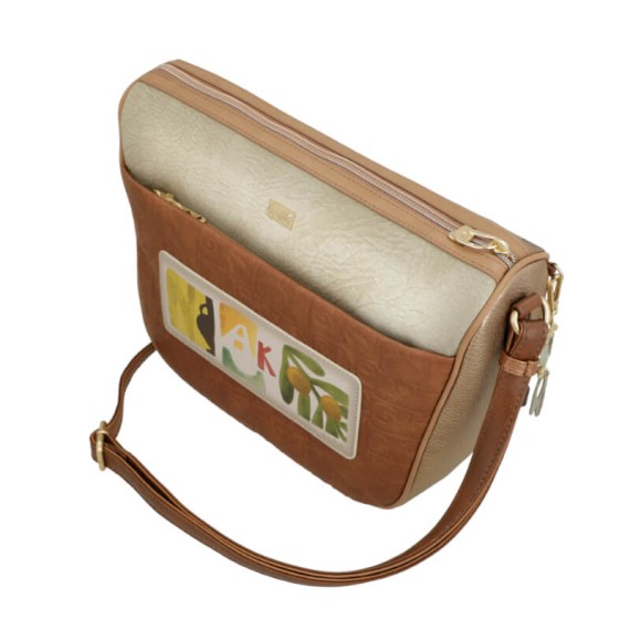 ANEKKE Mala de Tiracolo Amphora Taupe | Ref. 280.42713-050