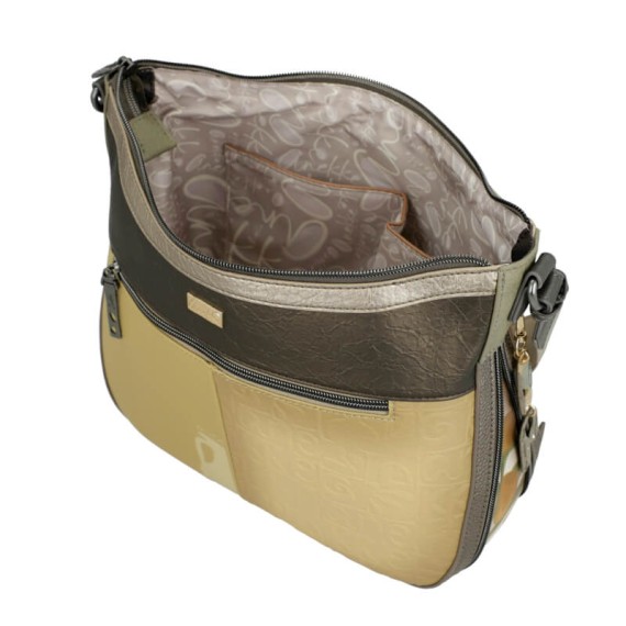 ANEKKE Mala de Tiracolo Grande Muse Verde Azeitona | Ref. 280.42703-138