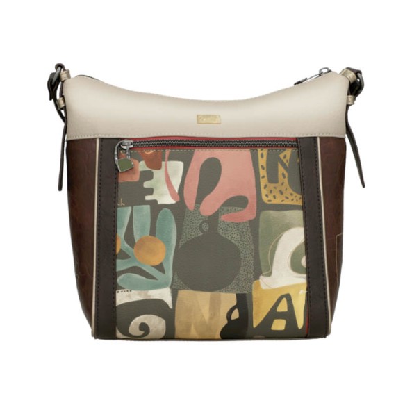 ANEKKE Mala de Tiracolo Muse Castanha | Ref. 280.42703-007