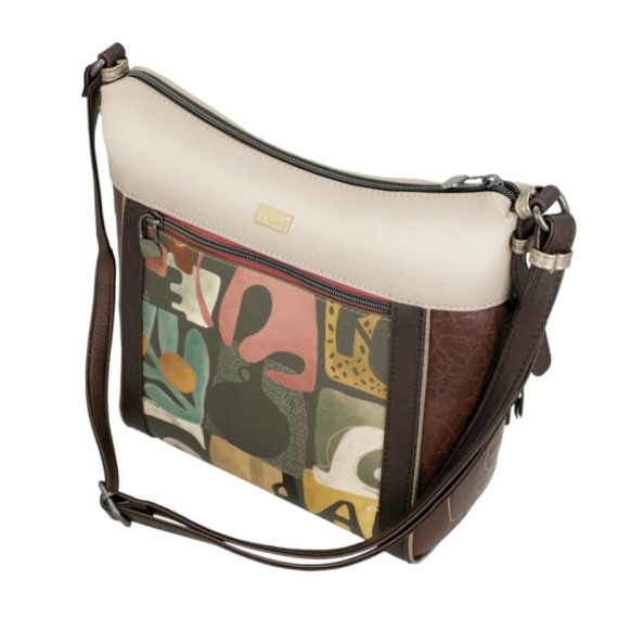 ANEKKE Mala de Tiracolo Muse Castanha | Ref. 280.42703-007