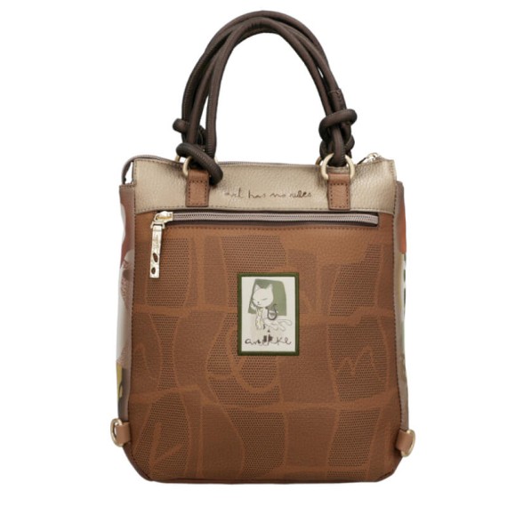 ANEKKE Mochila de Alças Curtas Amphora Taupe | Ref. 280.42715-288