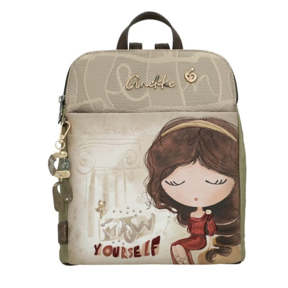 ANEKKE Mochila de Passeio 2C Muse Bege | Ref. 280.42705-073