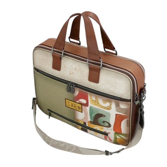 ANEKKE Pasta de Documentos Muse Bege | Ref. 280.42706-113