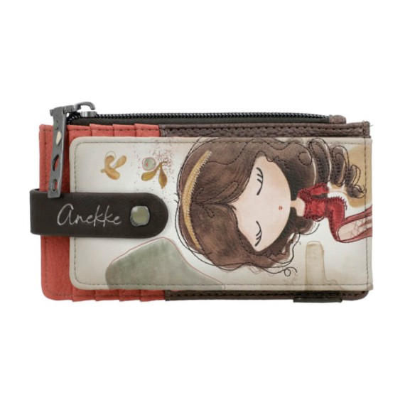 ANEKKE Porta-Cartões RFID Muse Castanho | Ref. 280.42709-013