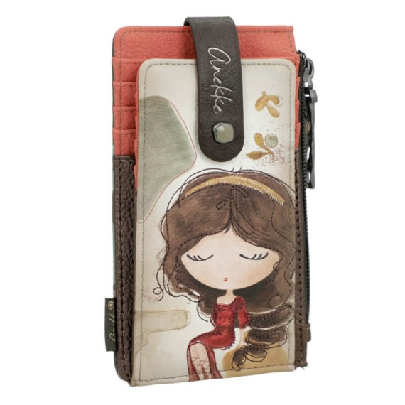 ANEKKE Porta-Cartões RFID Muse Castanho | Ref. 280.42709-013