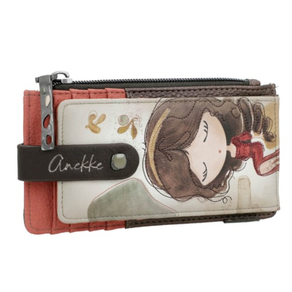 ANEKKE Porta-Cartões RFID Muse Castanho | Ref. 280.42709-013