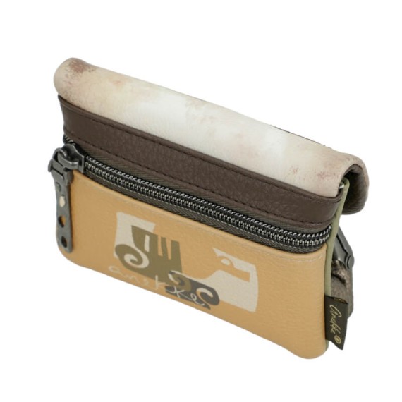 ANEKKE Porta-Moedas Envelope Muse Verde Azeitona | Ref. 280.42709-016