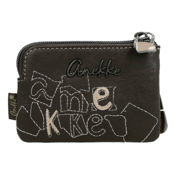 ANEKKE Porta-Moedas Pequeno Bloom Castanho | Ref. 280.42729-019
