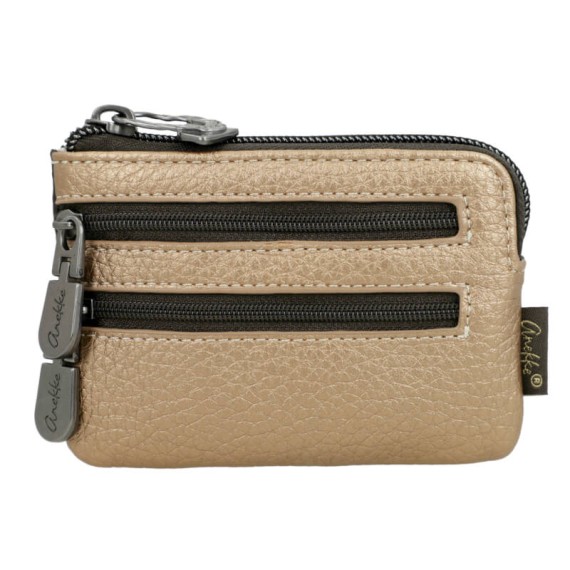 ANEKKE Porta-Moedas Pequeno Bloom Castanho | Ref. 280.42729-019