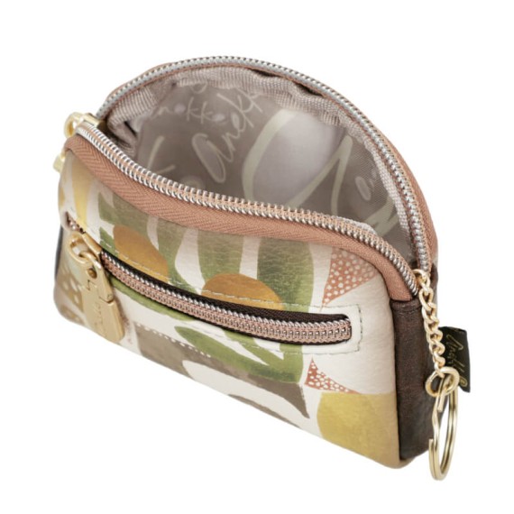 ANEKKE Porta-Moedas Pequeno Muse Castanho | Ref. 280.42709-018