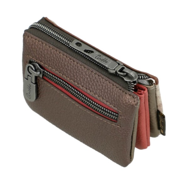ANEKKE Porta-Moedas Triplo Muse Castanho | Ref. 280.42709-010