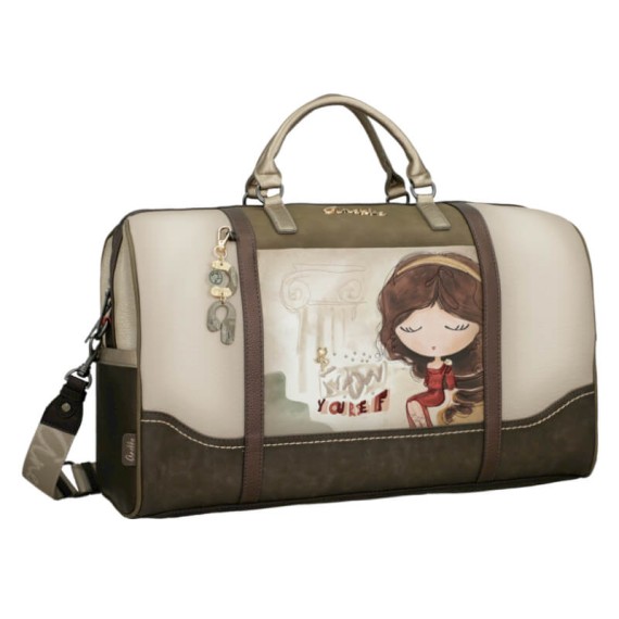 ANEKKE Saco de Viagem 51cm Muse Castanho | Ref. 280.42708-423