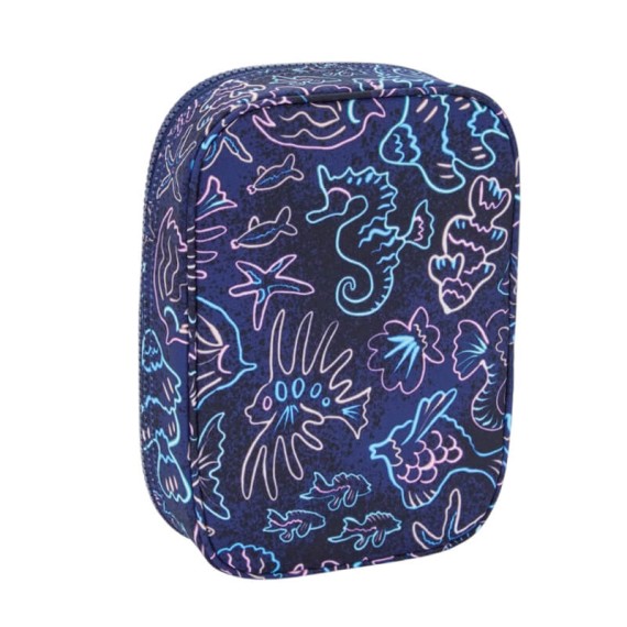 Estojo Escolar KIPLING 100 Pens Disco Fish | Ref. 187.KI60024FK