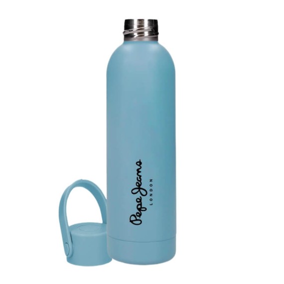 Garrafa Térmica 500ml. PEPE JEANS Aris Azul | Ref. 186.605334