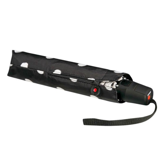 Guarda-Chuva KNRIPS Dobrável T.2 Duomatic Dot Art Black | Ref. 300.898784901