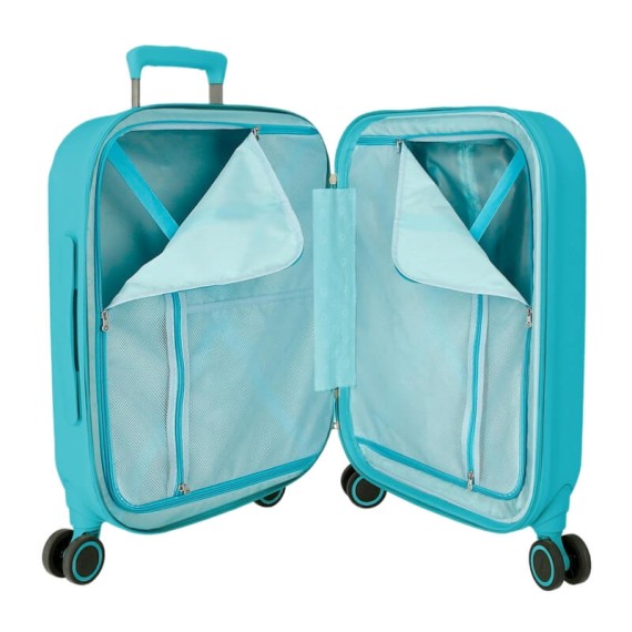 Mala de Cabine / Trolley 55cm 4R Enso STITCH Playful Turquesa | Ref. 186.3199146