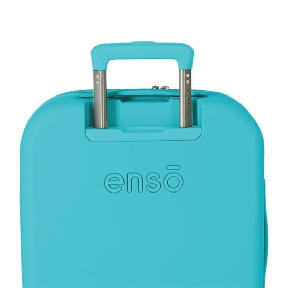 Mala de Cabine / Trolley 55cm 4R Enso STITCH Playful Turquesa | Ref. 186.3199146