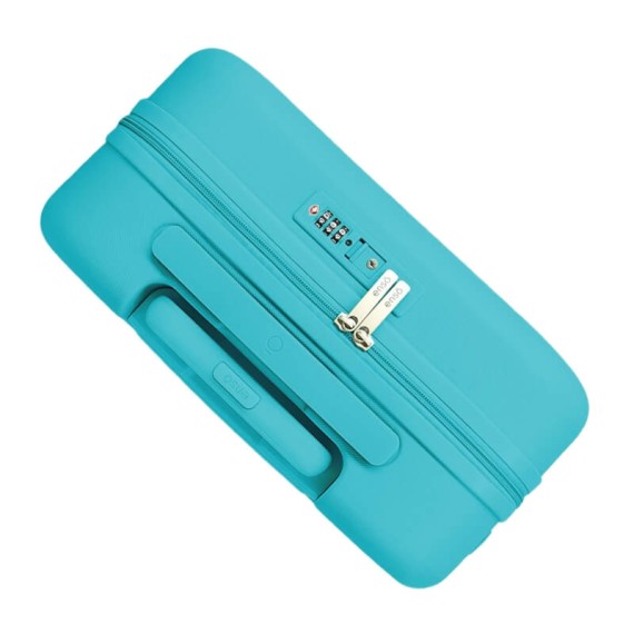 Mala de Cabine / Trolley 55cm 4R Enso STITCH Playful Turquesa | Ref. 186.3199146