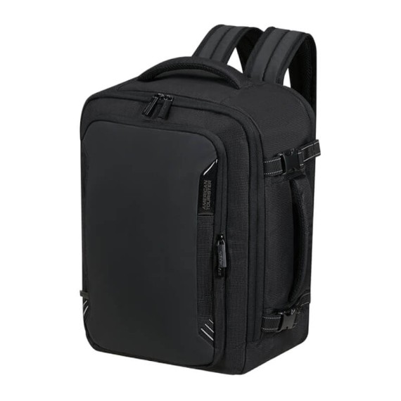 AT Mochila de Cabine Pro 15.6” S/M Ryanair Take2Cabin Flash Black, Modelo: Ryanair, Cor: Flash Black