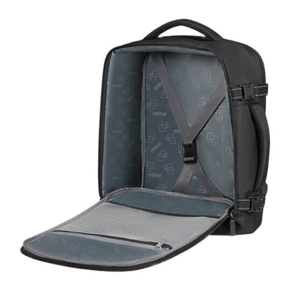 AT Mochila de Cabine Pro 15.6” S/M Ryanair Take2Cabin Flash Black, Modelo: Ryanair, Cor: Flash Black, 2 image