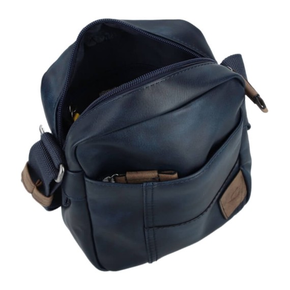 CAMEL ACTIVE Bolsa de Tiracolo S Laos Azul Escuro | Ref. 91.11680