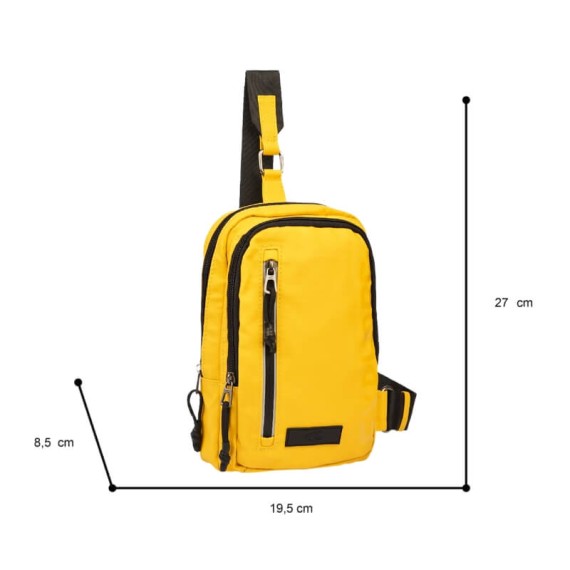 CAMEL ACTIVE Sling Mochila Pequena Explore Amarela | Ref. 91.11774