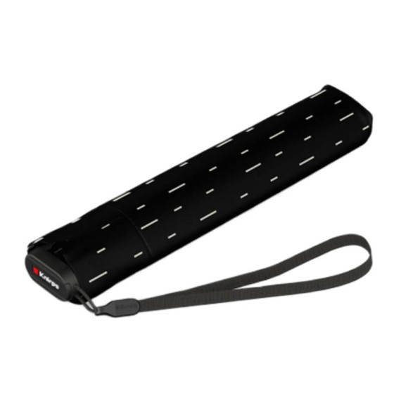 Guarda-Chuva KNIRPS Dobrável US.050 Ultra Light Slim Rain Black | Ref. 300.9500508472