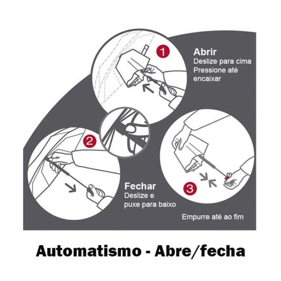 Guarda-Chuva KNRIPS Dobrável A.200 Médio Duomatic Fontain Earth | Ref. 300.9572018794