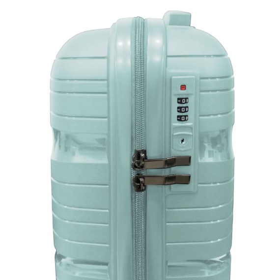 Mala de Cabine 45cm 4R Amovíveis Easyjet TALENT 22 Azul Bebé | Ref. 337.22AB