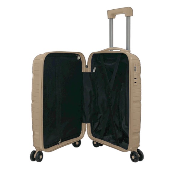Mala de Cabine 45cm 4R Amovíveis Easyjet TALENT 22 Champanhe | Ref. 337.22CH