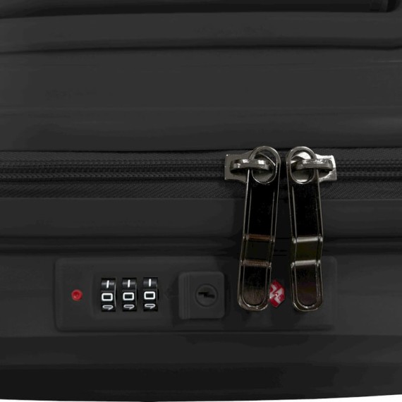 Mala de Cabine 45cm 4R Amovíveis Easyjet TALENT 44 Preta | Ref. 337.44P