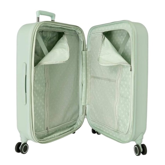 Mala de Cabine / Trolley 55cm 4R Enso STITCH Playful Menta | Ref. 186.3199142