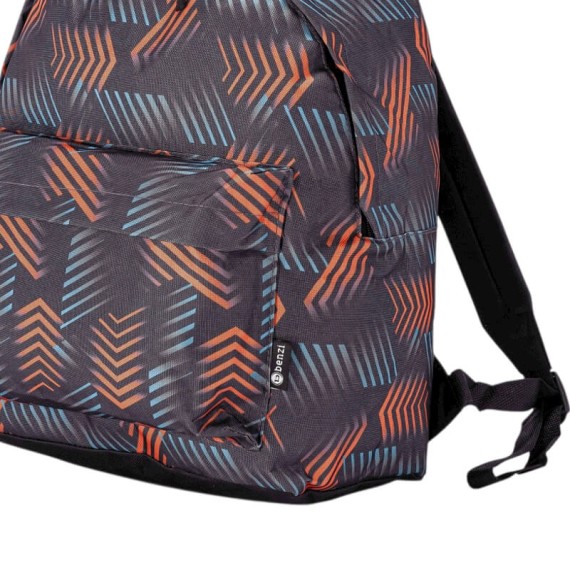 Mochila Casual 42Cm Benzi BZ5742 Cinza/Laranja | Ref. 288.BZ5742CL
