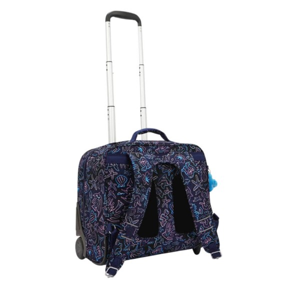 Mochila Escolar com Rodas KIPLING Giorno Disco Fish | Ref. 187.KI53684FK