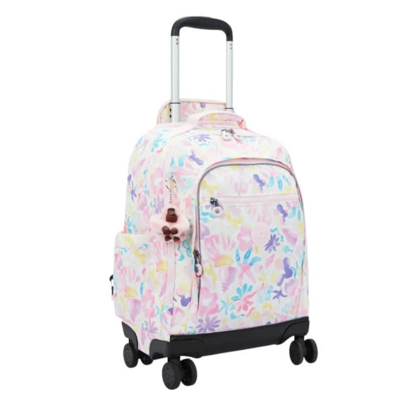 Mochila Escolar com Rodas KIPLING New Zea Aqua Sea | Ref. 187.KI46744ES