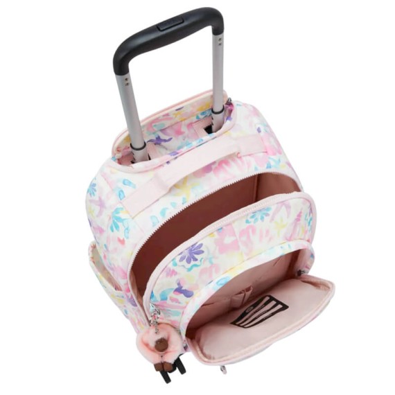 Mochila Escolar com Rodas KIPLING New Zea Aqua Sea | Ref. 187.KI46744ES