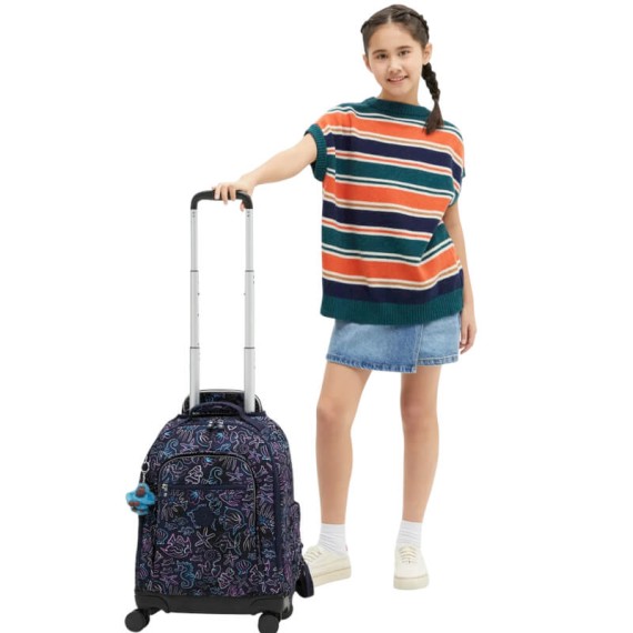 Mochila Escolar com Rodas KIPLING New Zea Disco Fish | Ref. 187.KI46744FK