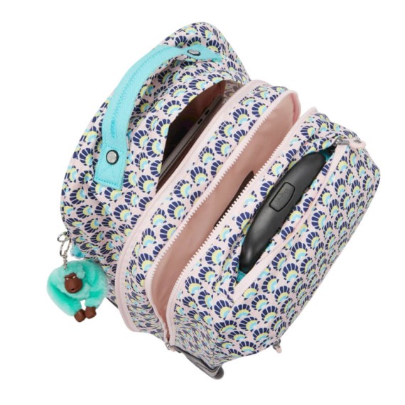 Mochila Escolar com Rodas KIPLING Sari Geo Shell | Ref. 187.KI442031N