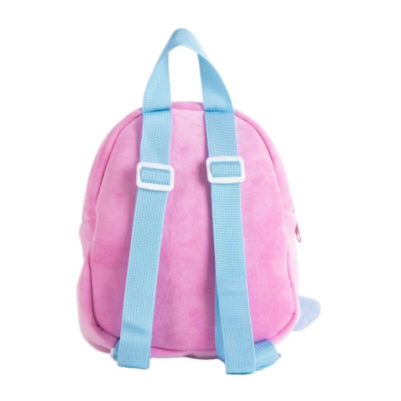 Mochila Infantil Peluche 22cm STITCH Rosa | Ref. 299.2100005838