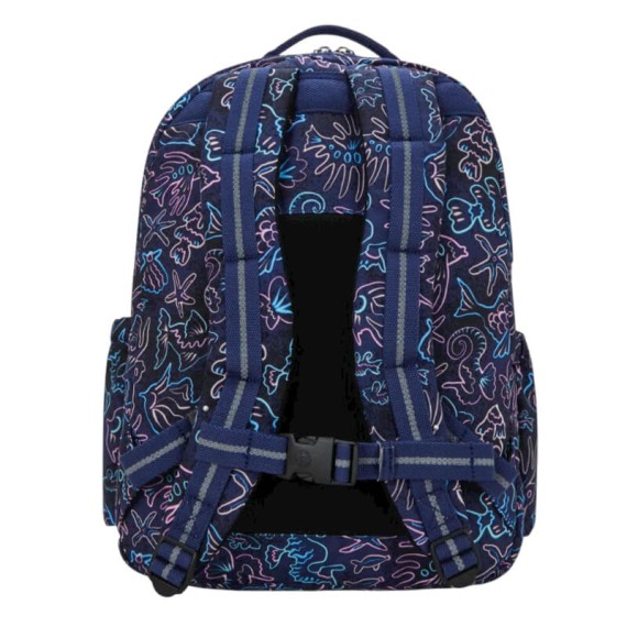Mochila p/ Portátil 15” KIPLING Seoul College Extra Disco Fish | Ref. 187.40KI61014FK