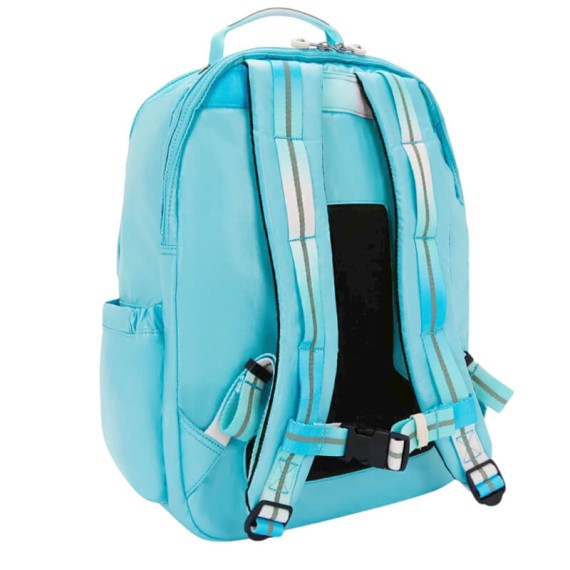 Mochila p/ Portátil 15” KIPLING Seoul College Extra Sea Blue Met | Ref. 187.KI351452D