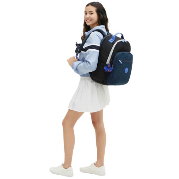 Mochila p/ Portátil 15” KIPLING Seoul College Extra True Block | Ref. 187.KI635074Q