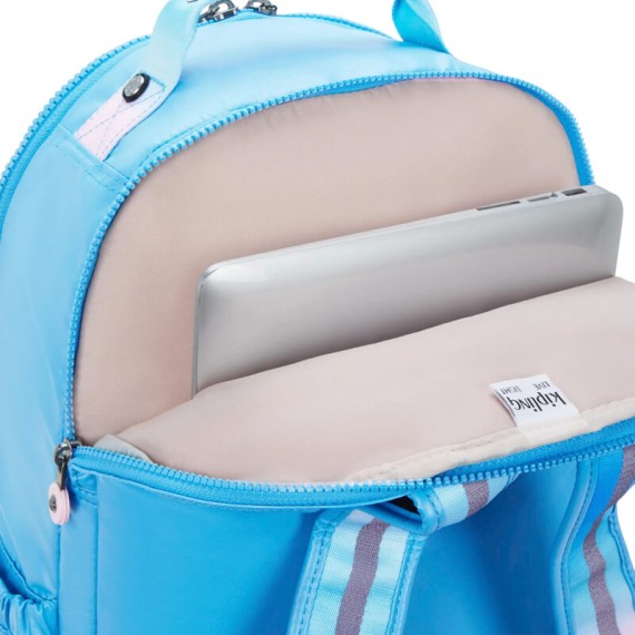 Mochila para Portátil 15” KIPLING Seoul Lap Sea Blue Met | Ref. 187.KI713552D