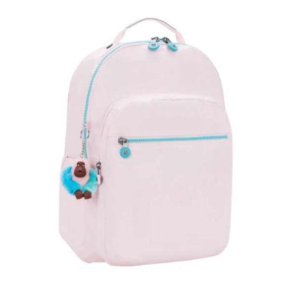 Mochila para Portátil 15” KIPLING Seoul Lap Sea Pink Met | Ref. 187.KI713552J