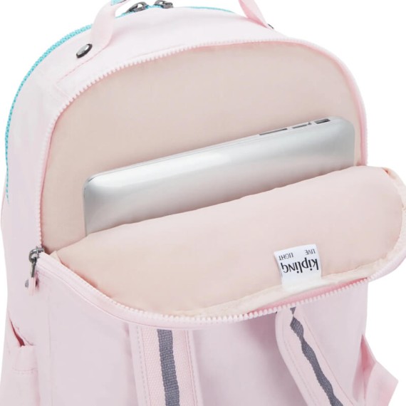 Mochila para Portátil 15” KIPLING Seoul Lap Sea Pink Met | Ref. 187.KI713552J