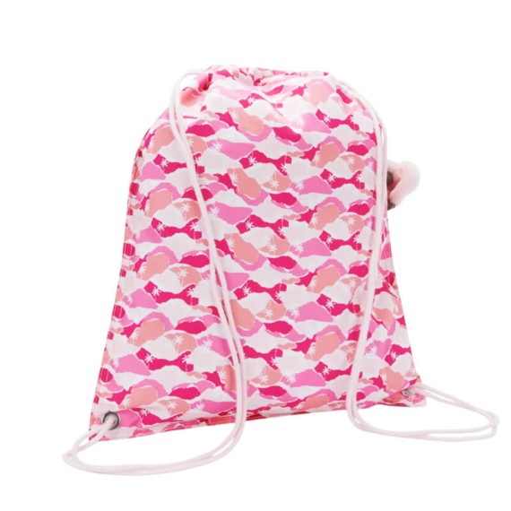 Mochila Saco KIPLING Supertaboo Pink Palm | Ref. 187.KI56371BV