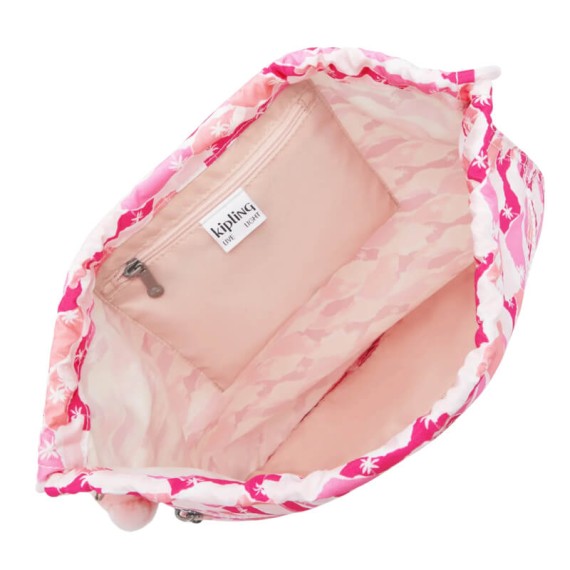 Mochila Saco KIPLING Supertaboo Pink Palm | Ref. 187.KI56371BV